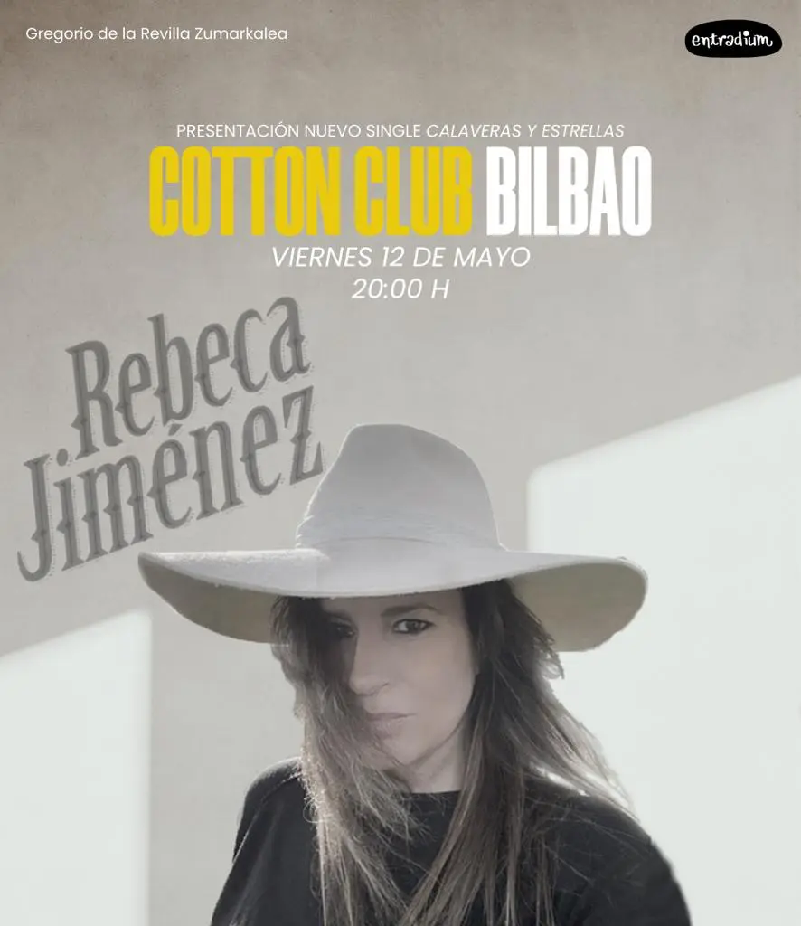 Rebeca Jimenez en directo en Bilbao
